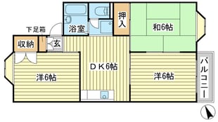 播州赤穂駅 徒歩35分 2階の物件間取画像